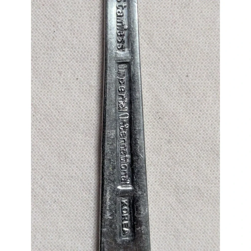 vintage Imperial‎ International Stainless Korea 6.25